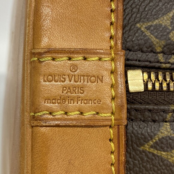 LOUIS VUITTON Brown Monogram Alma Bag - Picture 5 of 10